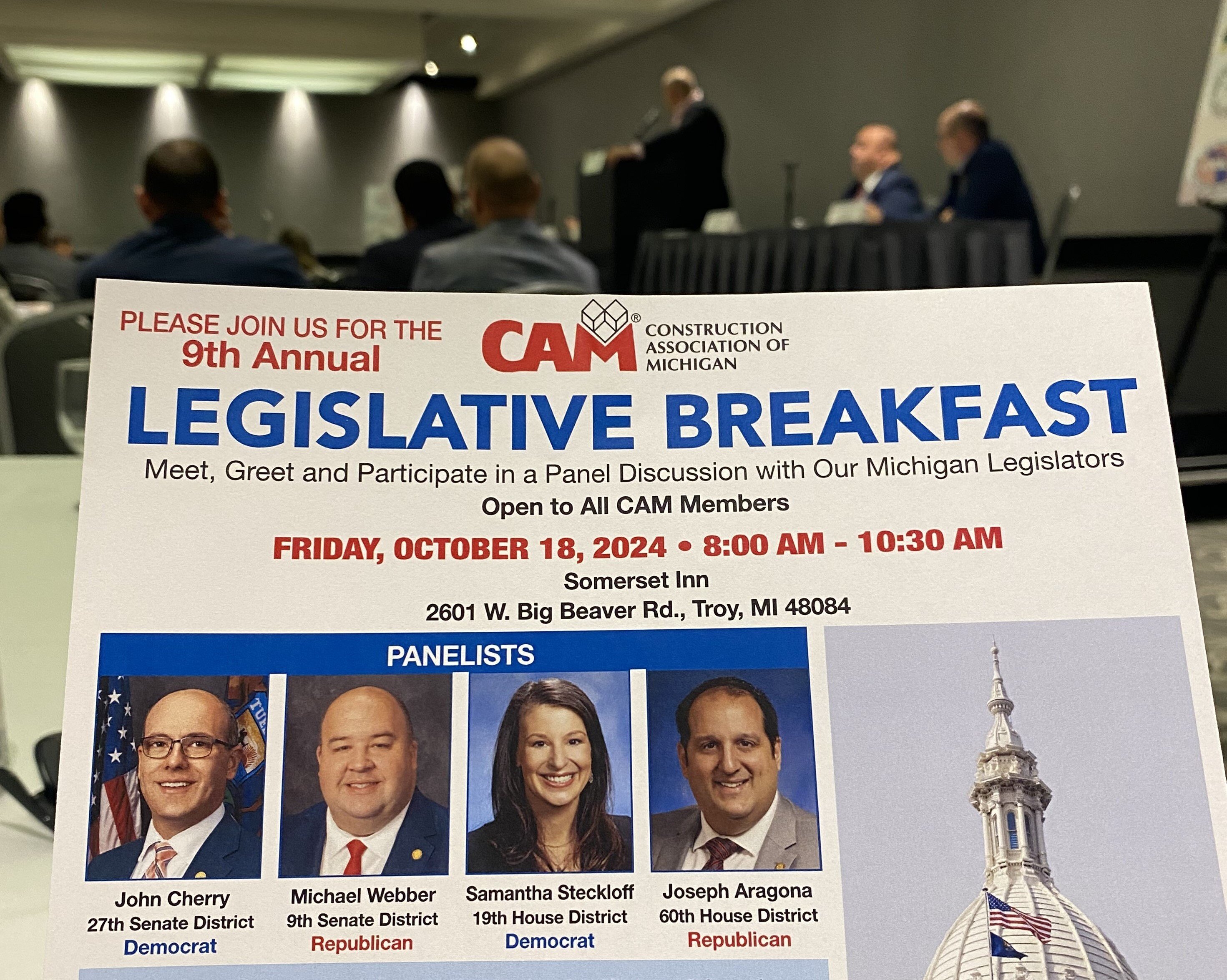 CAM's 9th Annual Legislative Breakfast Recap